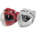 Шлем для Косики каратэ Рэй-Спорт КРИСТАЛЛ-1 на шнуровке, иск.кожа и иск.замша